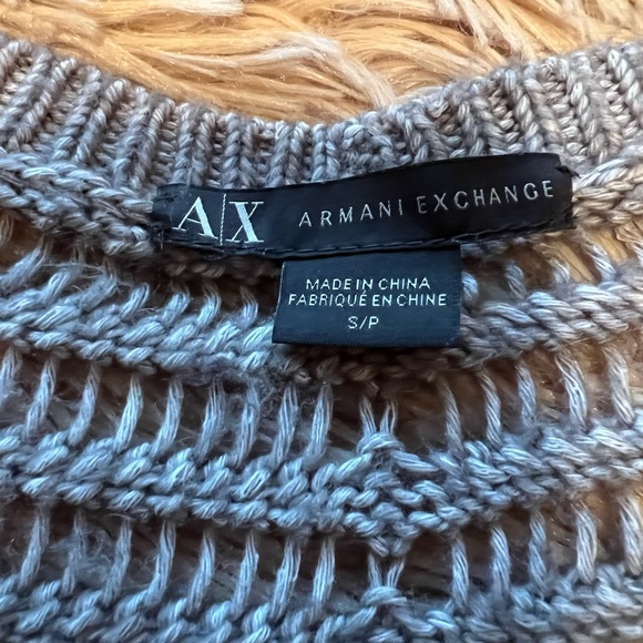 Armani Exchange AX silver spring sweater - Picture 2 of 2